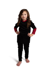 Load image into Gallery viewer, Pajamas For Girls | Classic Elegance Velour Pajama Set