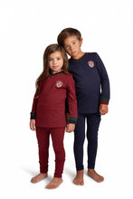 Load image into Gallery viewer, Nightgown For Girls |  Maroon Regal Emblem Nightgown